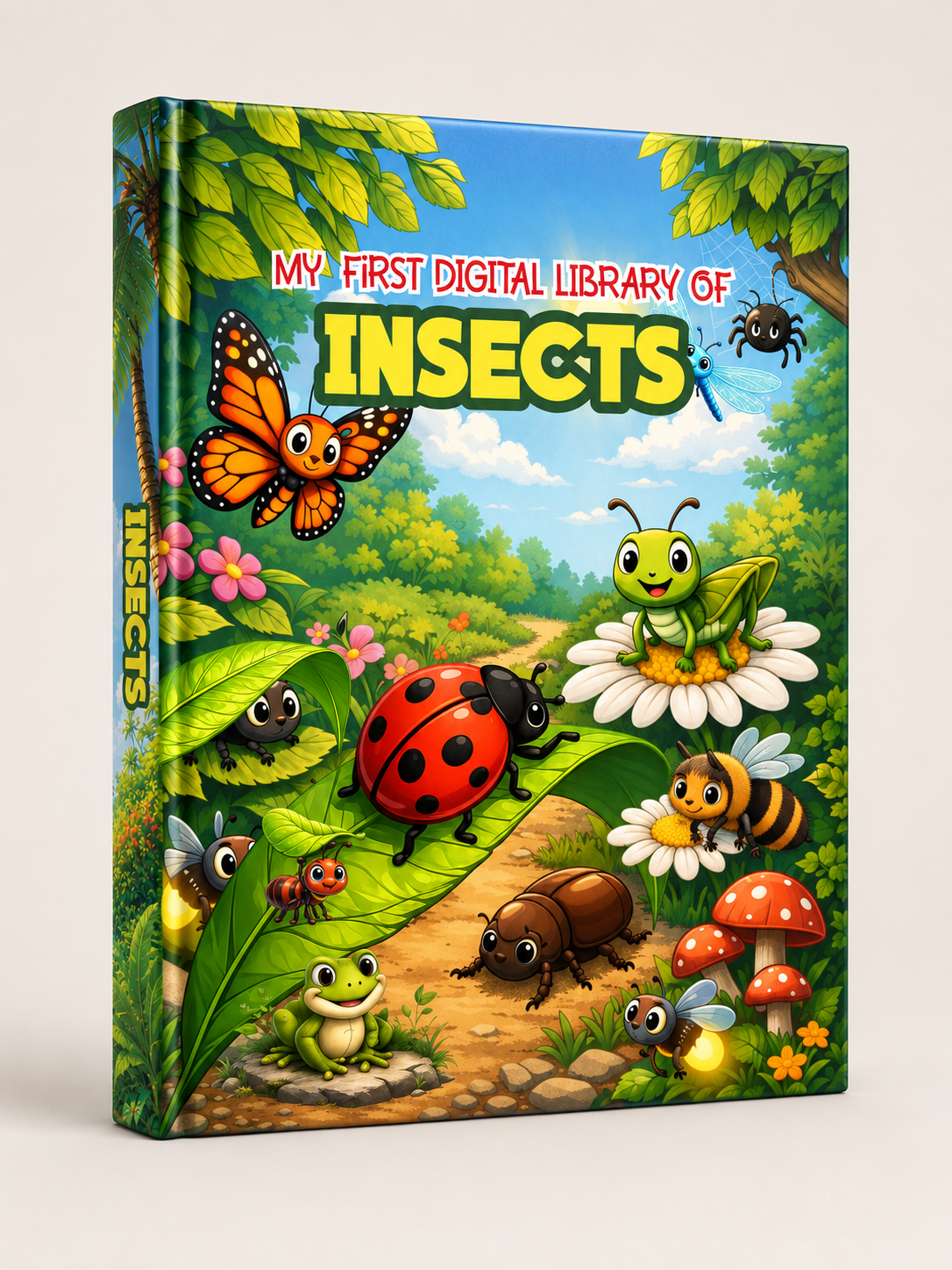 Insects Flash Cards-Ukg